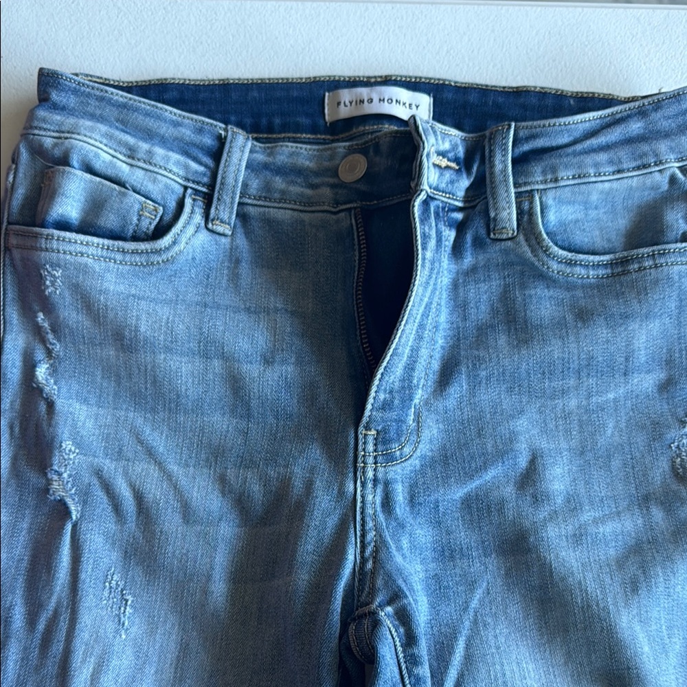 Flying Monkey Light Blue Skinny Jeans
